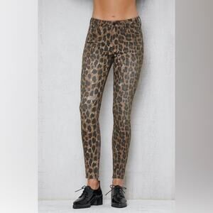 PacSun Leopard Mid Rise Skinniest Jeans sz 26 NWT